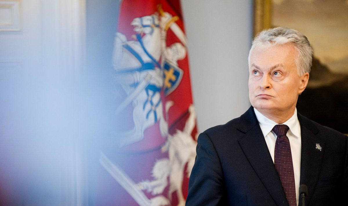 Президент Литвы Гитанас Науседа.