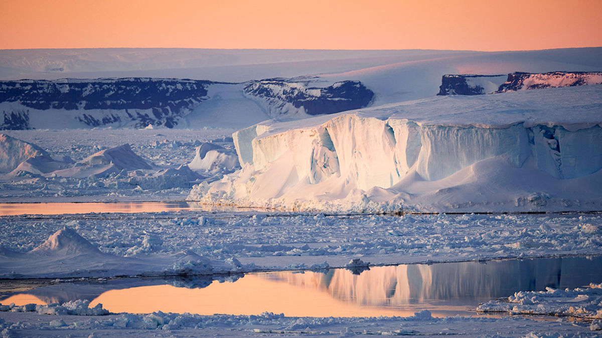 În Antarctica au fost înregistrate temperaturi record de ridicate.