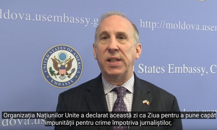 Посол США в Молдове Джеймс Д. Петтит.