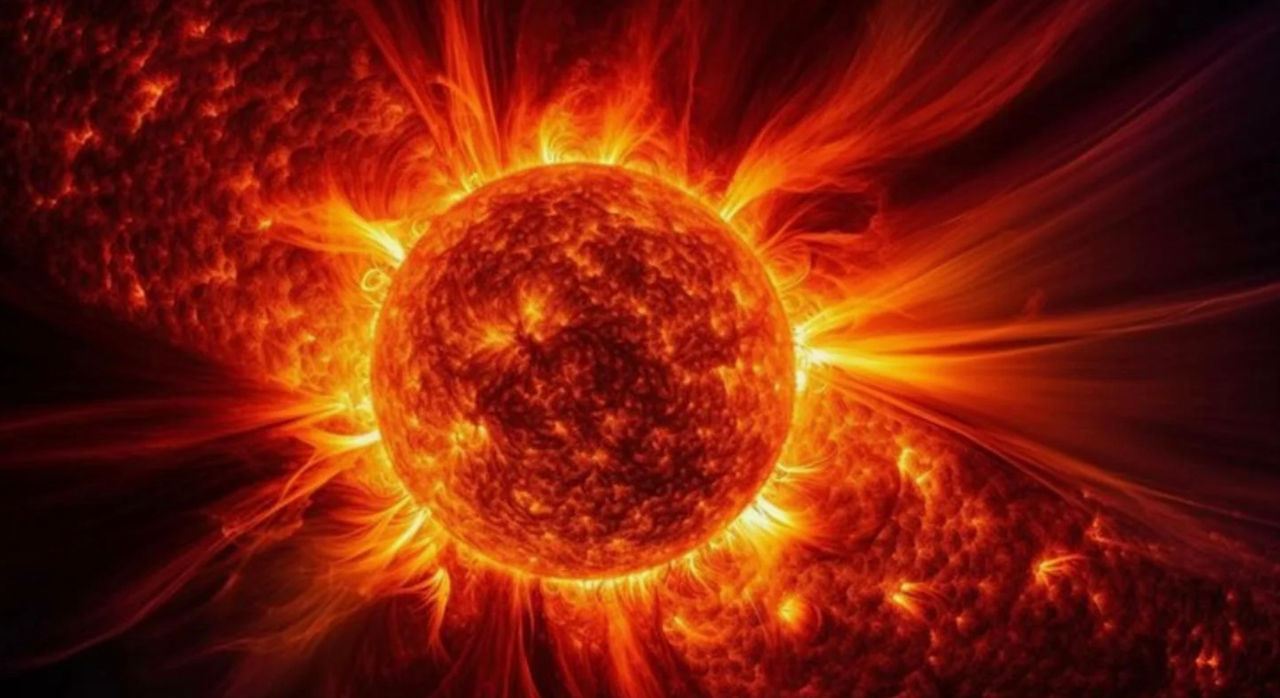 Pe Soare a avut loc o erupție puternică.