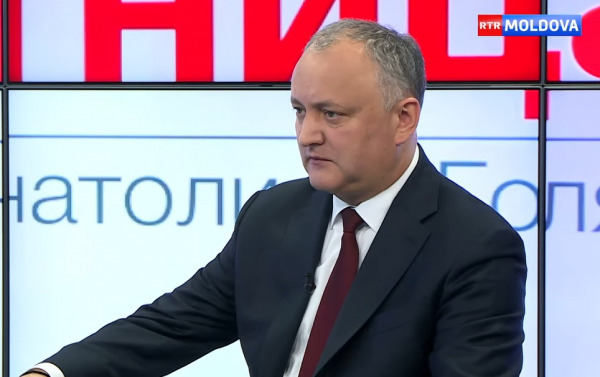 Президент Республики Молдова Игорь Додон. 