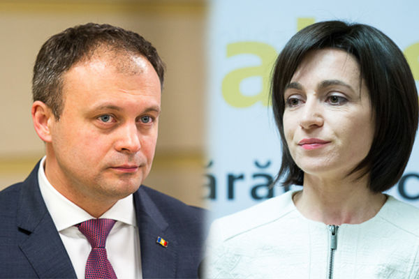 Maia Sandu și Andrian Candu despre finanțarea europeană. Foto: ipn.md
