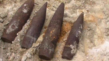 В лесу села Хырбовец нашли 37 снарядов времен Второй Мировой.