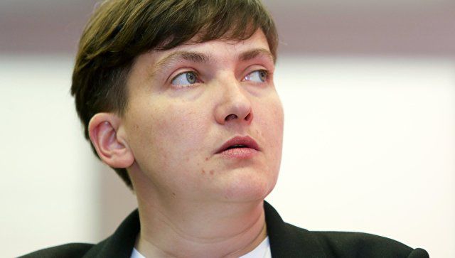 Депутат Верховной рады Украины Надежда Савченко.