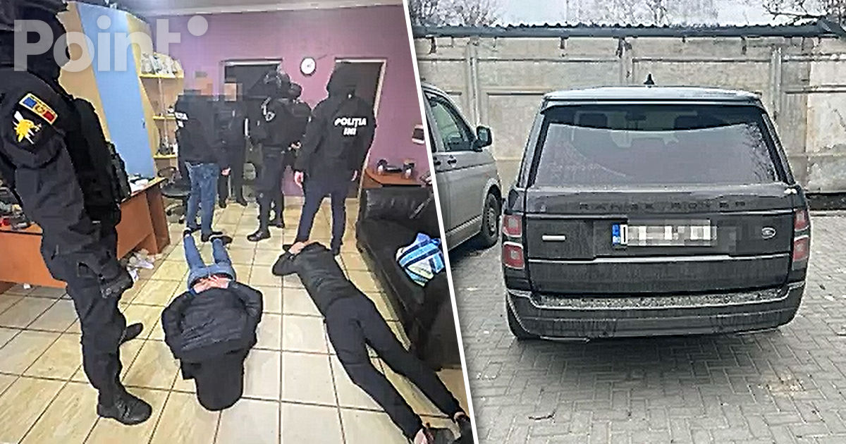 Soțul unui procuror din Chișinău, reținut în România pentru furtul mai multor mașini de lux din Italia.