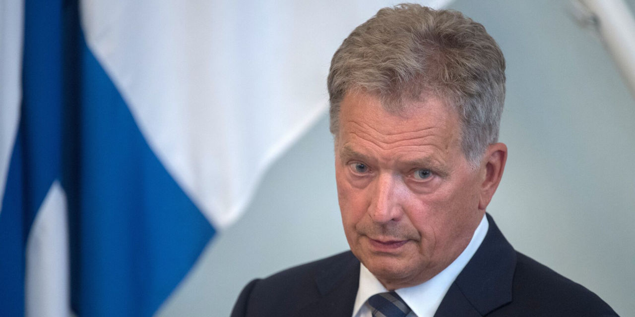 Президент Финляндии Саули Ниинистьо.