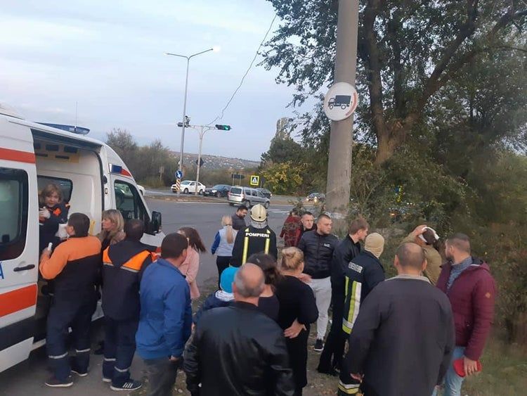 В аварии, произошедшей возле Аэропорта, пострадали дети из Приднестровья.