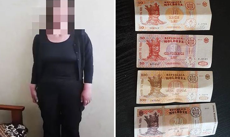 Подозреваемая выкрала из кармана мужчины портмоне с документами и 550 леями. 