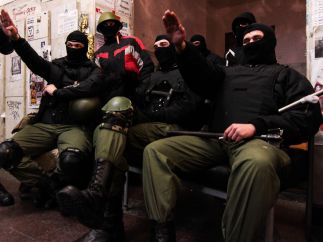 Около 10 бойцов "Правого сектора" в настоящее время скрываются в лесном массиве