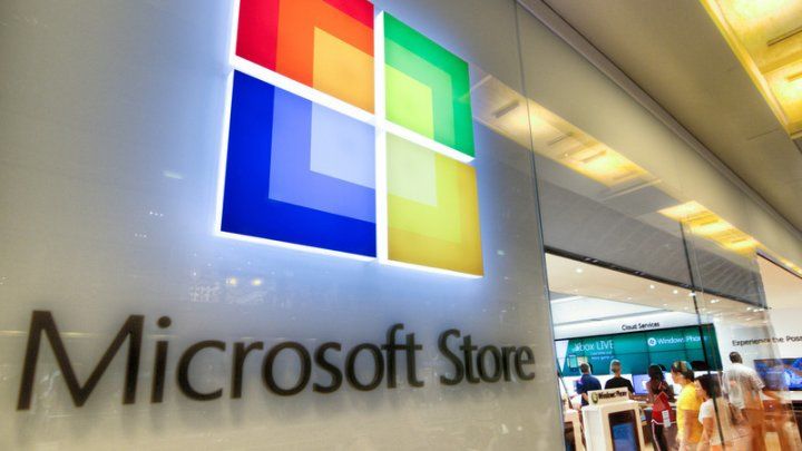 Windows Store devine Microsoft Store şi primeşte un nou logo. Foto: windowslatest.com