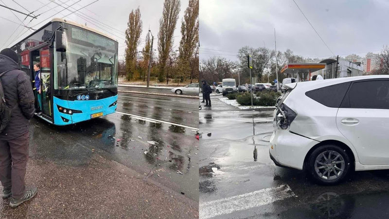 Un autobuz de rută plin cu pasageri, implicat într-un accident la Botanica.
