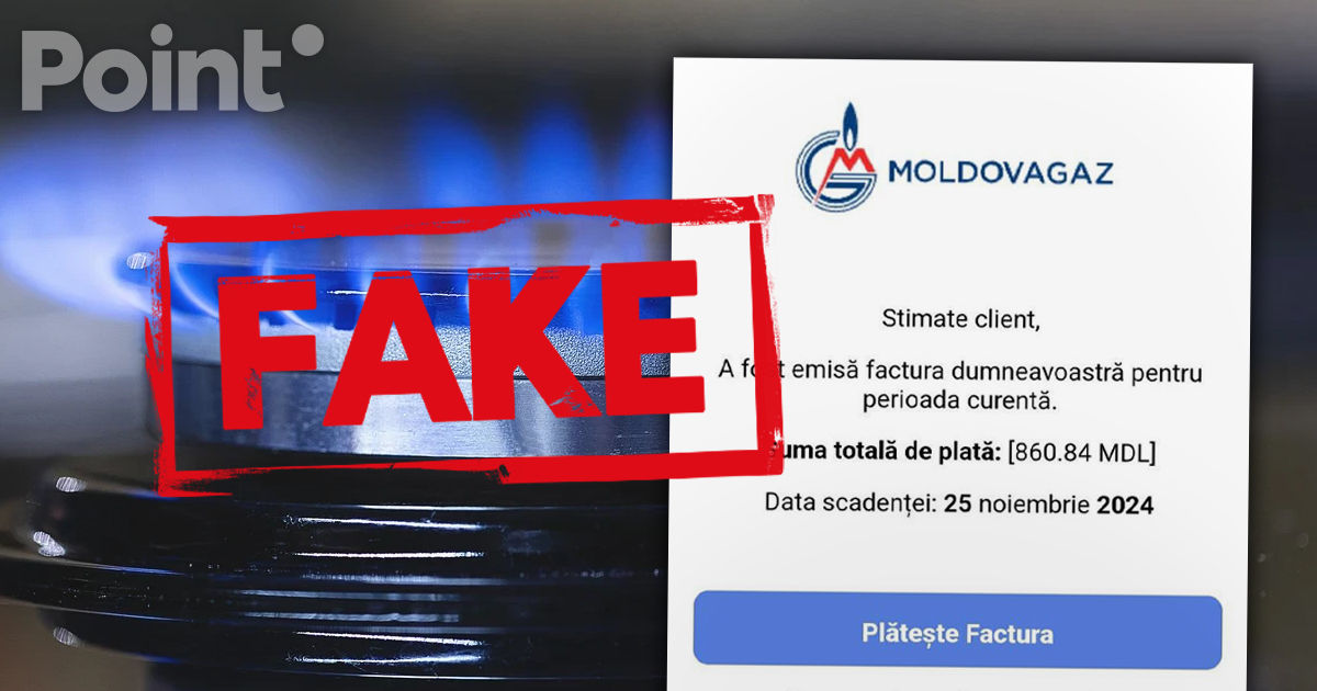 Moldovagaz avertizează: Escrocii trimit facturi false.
