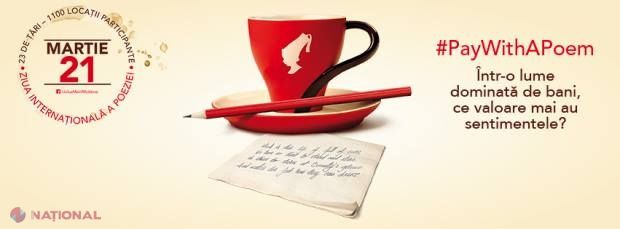 Mai multe localuri din Chișinău, cafeaua va fi plătită cu o poezie. Foto: ziarulnational.md