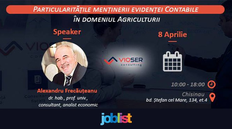 Curs: Evidența contabilă în agricultură