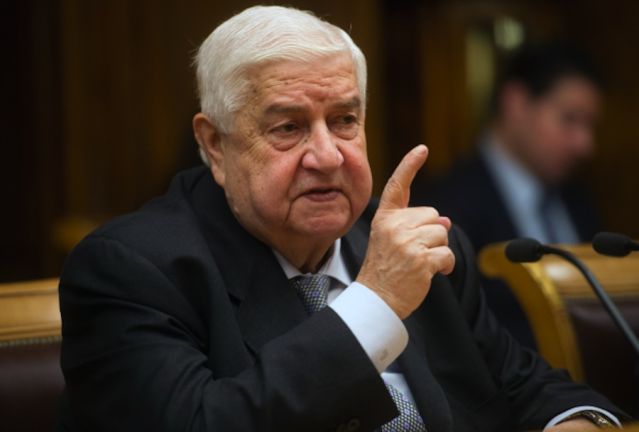 Глава МИД Сирии Валид Муаллем.