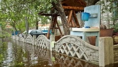 Ploaia din noaptea trecută a provocat pagube în sudul ţării.