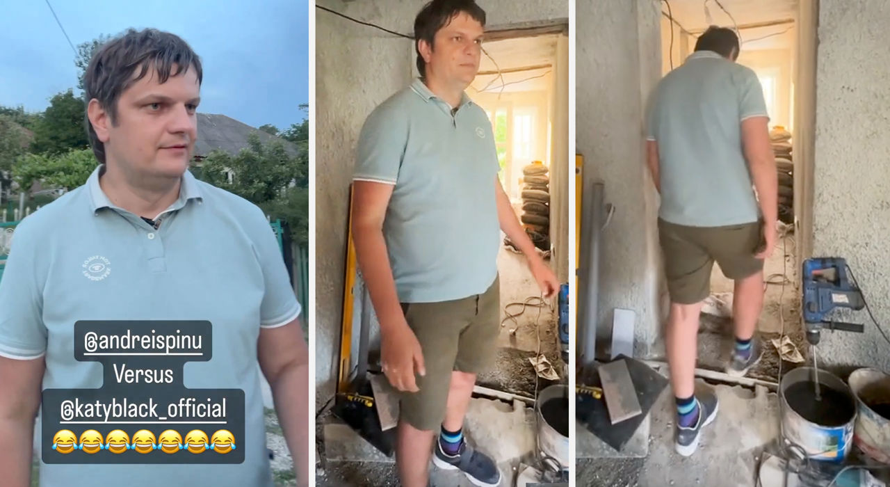 Андрей Спыну стал героем юмористических видео в соцсетях.