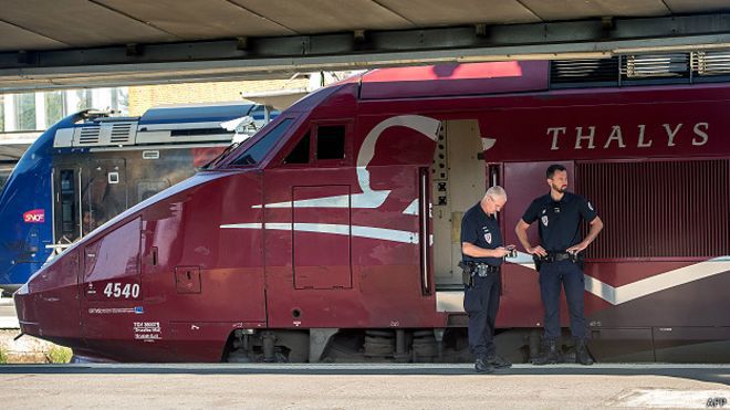 Нападение на пассажиров высокоскоростного поезда Thalys, следовавшего из Амстердама в Париж, было совершено 21 августа.