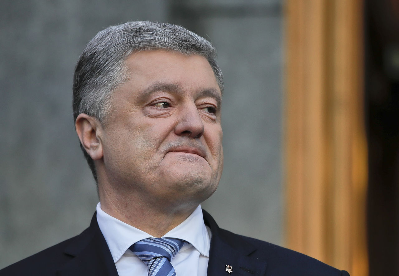 `Бывший президент Украины Петр Порошенко.