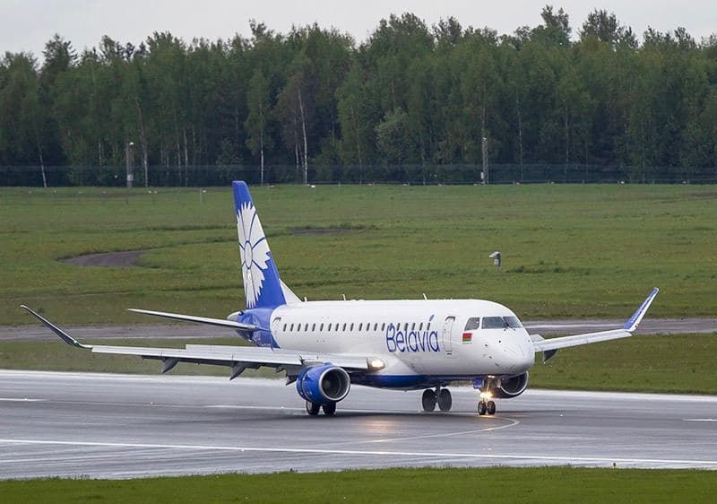 Экстренно приземлившийся в Домодедово самолёт Belavia садился с одним двигателем.