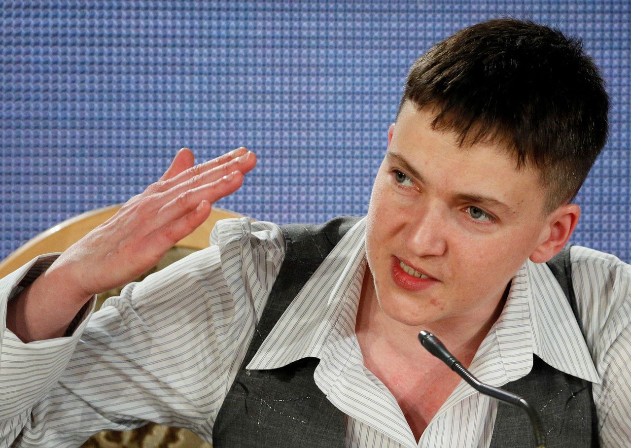 Народный депутат Украины Надежда Савченко.