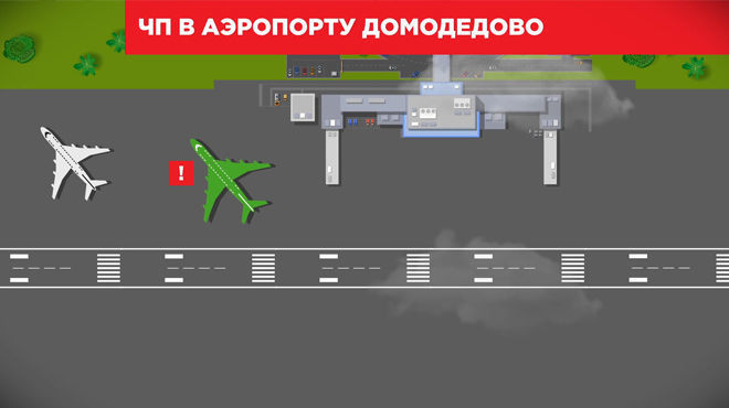 Boeing авиакомпании S7, прилетевший из Санкт-Петербурга, приземлился в аэропорту Домодедово.