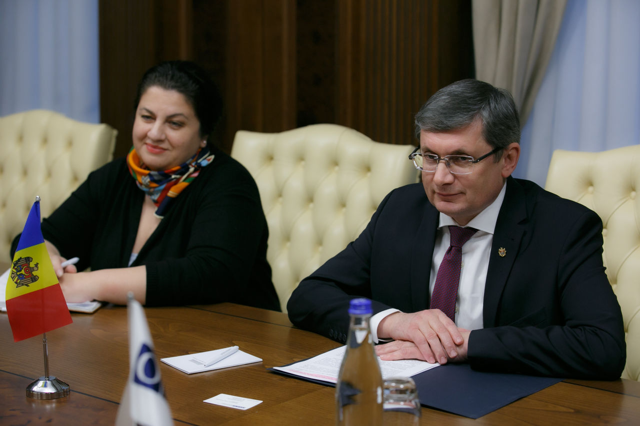 Председатель парламента Игорь Гросу. 