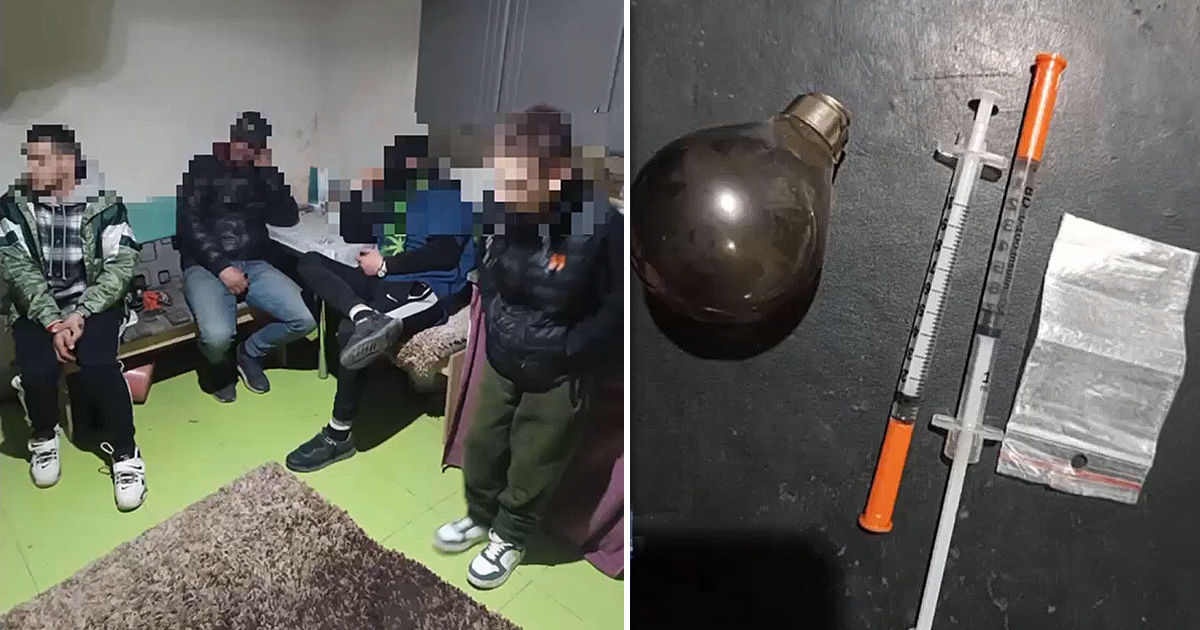 Полиция обнаружила наркопритон: задержаны шесть человек. Коллаж: Point.md