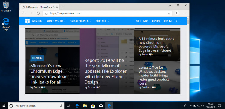 Microsoft представила обновленную версию браузера Edge.
