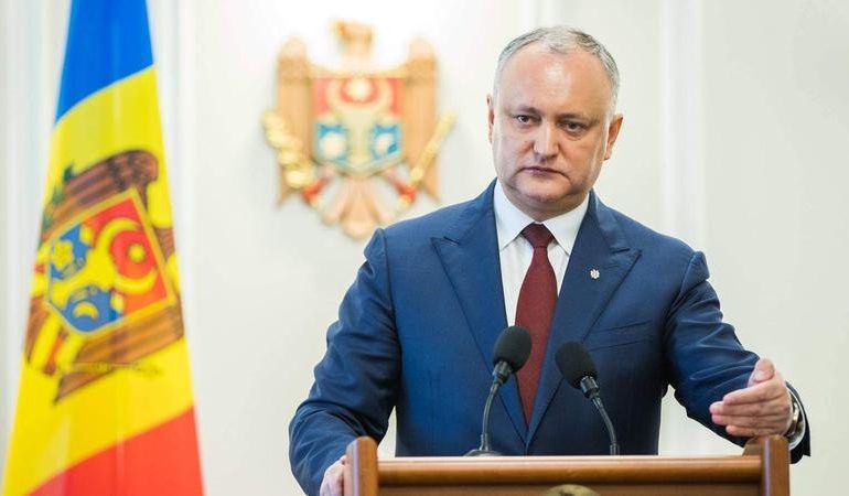 Президент Республики Молдова Игорь Додон.