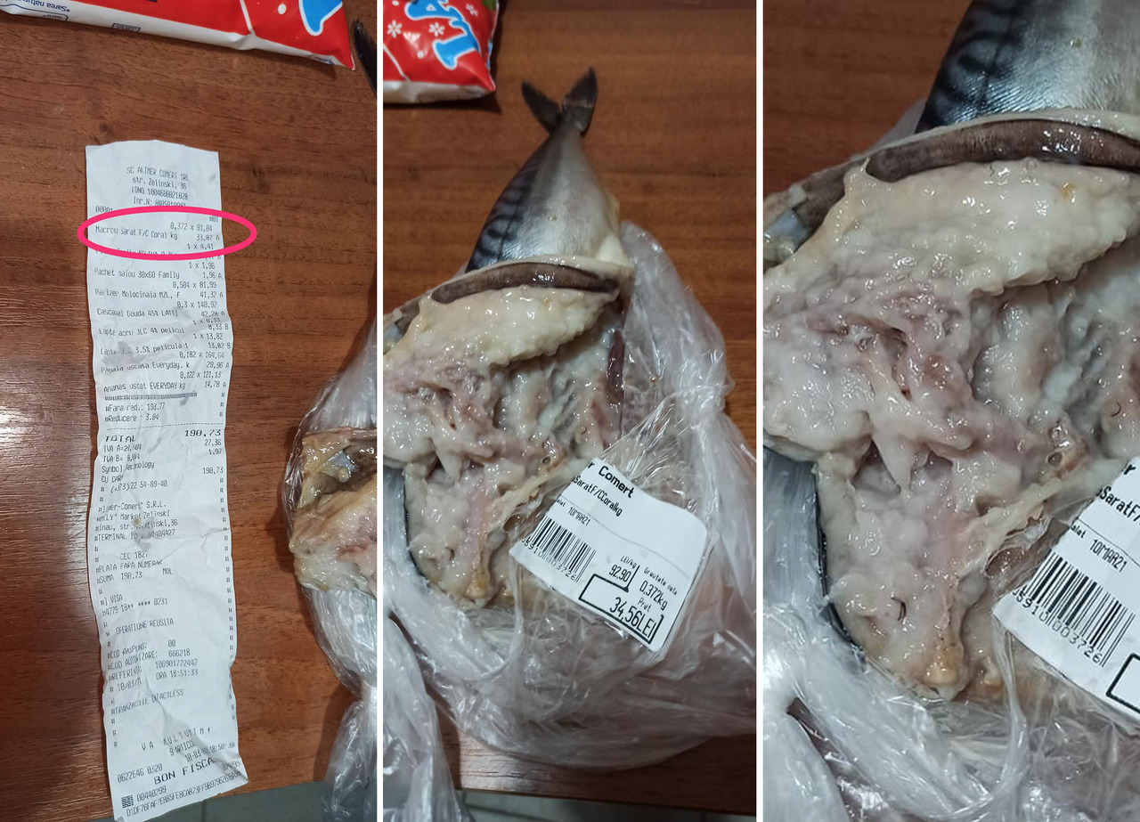 В столичном супермаркете продают протухшую скумбрию.