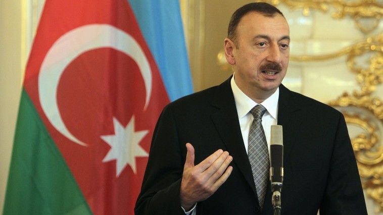 Președintele Azerbaidjanului, Ilham Aliev. 