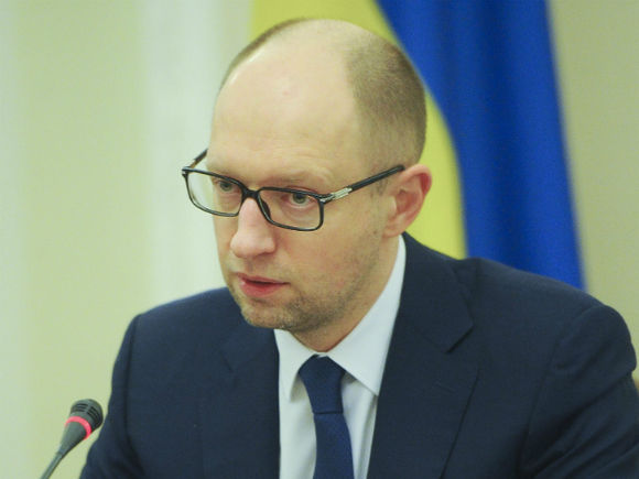 Премьер-министр Украины Арсений Яценюк.