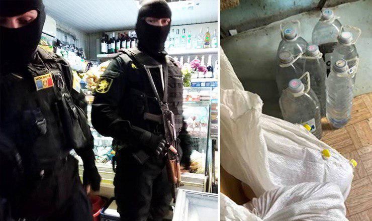 В ходе проверок, организованных сотрудниками полиции, был обнаружен гараж, в котором мужчина продавал контрафактный алкоголь.