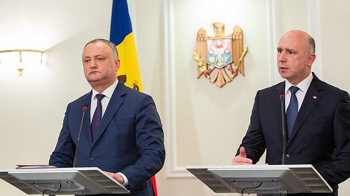 Cum sunt consiliaţi Dodon şi Filip de către Trans-Oil Group. Foto:gov.md