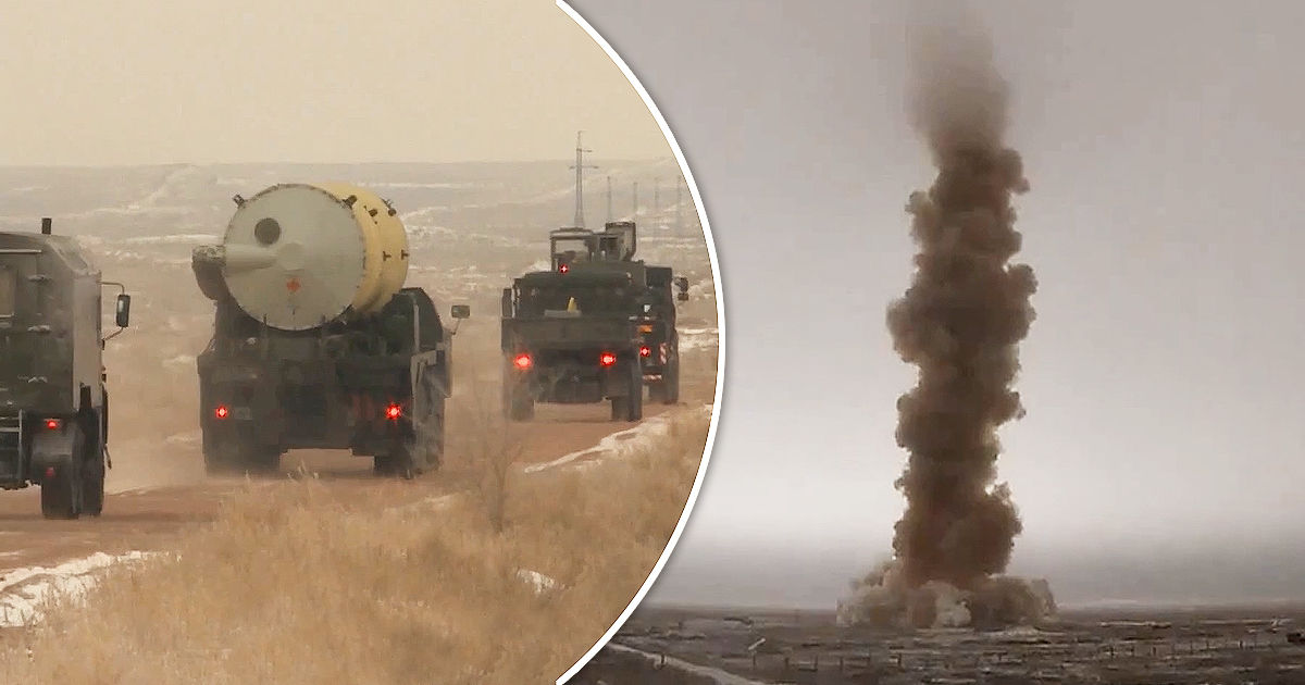 Россия провела в Казахстане испытания новой ракеты.