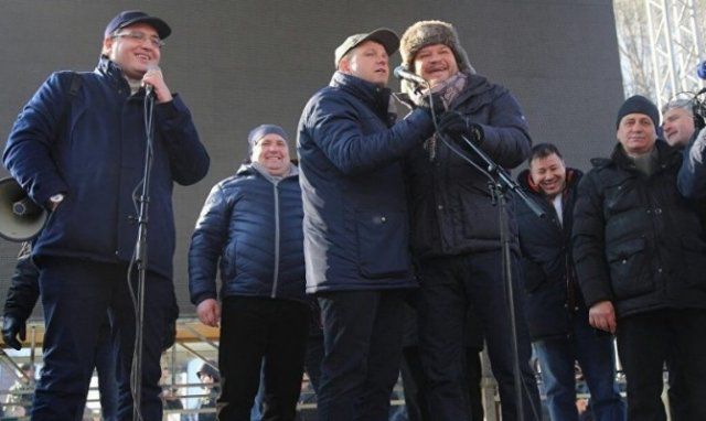 Делегация ЕС встретилась с лидерами оппозиции.