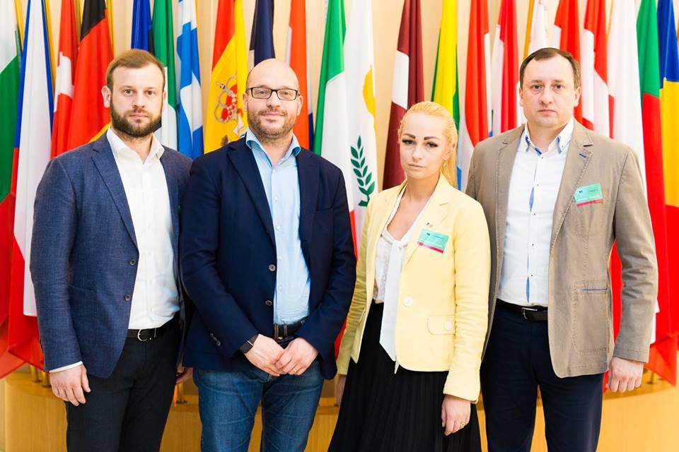 Делегация "Партии Шор" провела в Страсбурге встречу с представителями парламента EC.