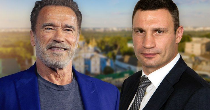 Шварценеггер на украинском поздравил Киев с днем города. Фото: Point.md.