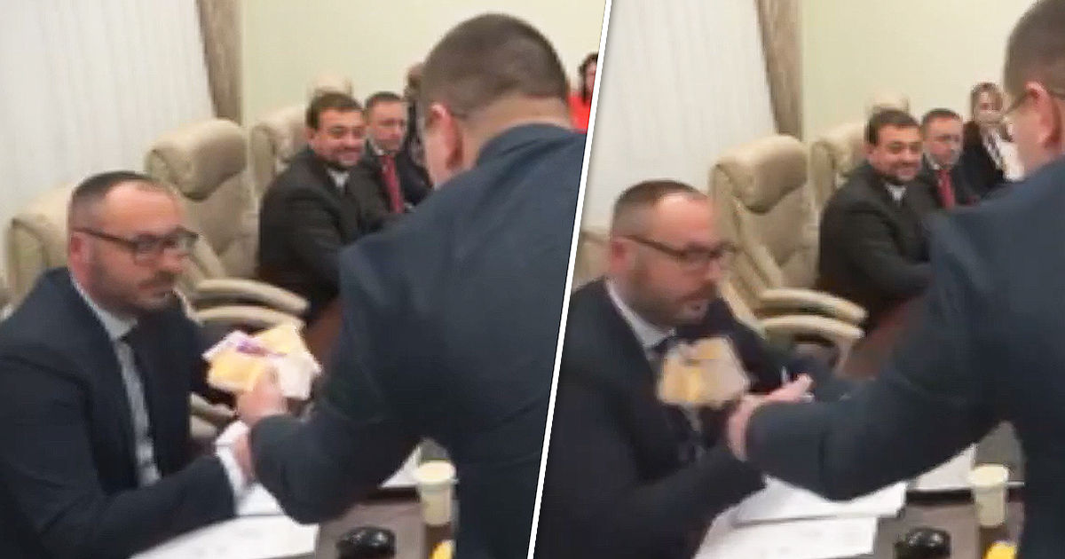 Григорчук передал Литвиненко пачки евро "от гражданина Плахотнюка". Коллаж: Point.md