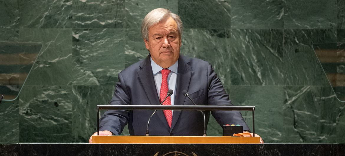 Guterres: Statul de drept cedează locul legii junglei în lume.