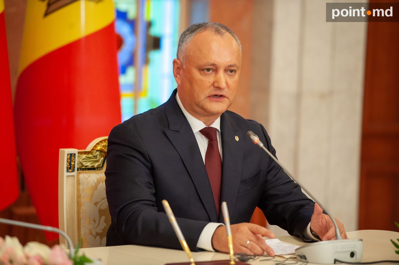 Президент РМ Игорь Додон.