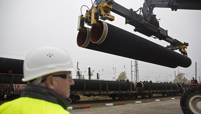 Для газопровода "Северный поток-2" изготовили половину труб.