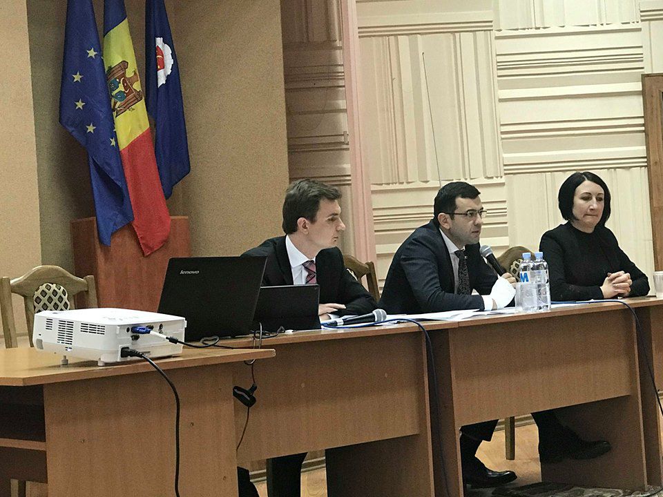 Gaburici s-a întâlnit cu locuitorii și conducerea raionului Ialoveni. Foto: mec.gov.md
