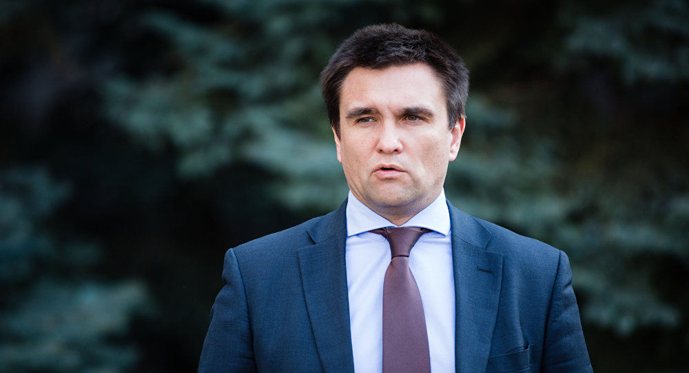 Министр иностранных дел Украины Павел Климкин.