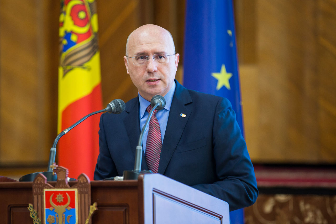 Премьер-министр Республики Молдова Павел Филип. 