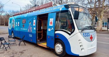 Мобильные пункты вакцинации в столице находятся на Ботанике.