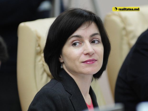 Отвечая на вопрос о том, последует ли она за бывшим главой правительства Юрие Лянкэ, если он даст старт новому политическому проекту, Майя Санду дала уклончивый ответ. Фото: realitatea.md