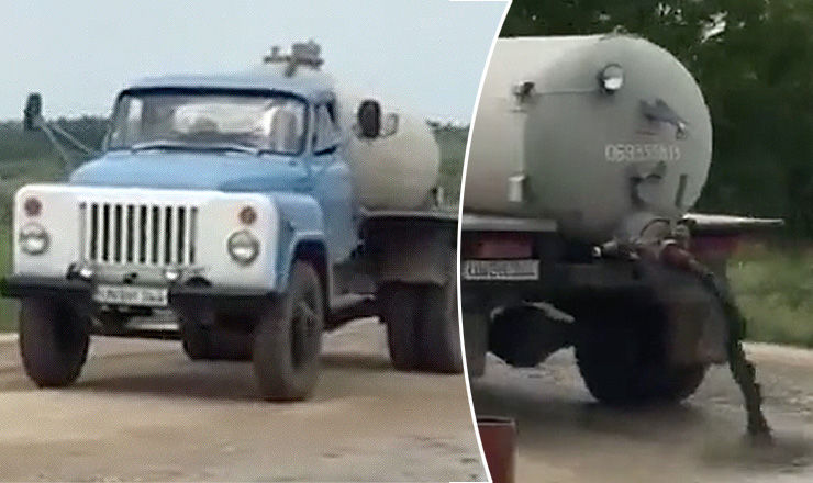 Полиция ищет водителя, чтобы привлечь его к ответственности.