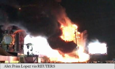 Spania: Peste 22.000 de persoane, evacuate din cauza unui incendiu. Foto: Agerpres